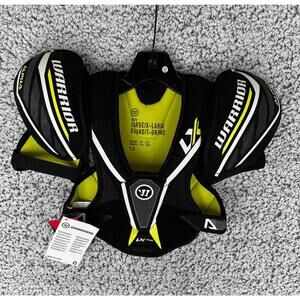 Warrior Alpha LX Pro Youth Hockey Shoulder Pads Large / X-Large Black Yellow